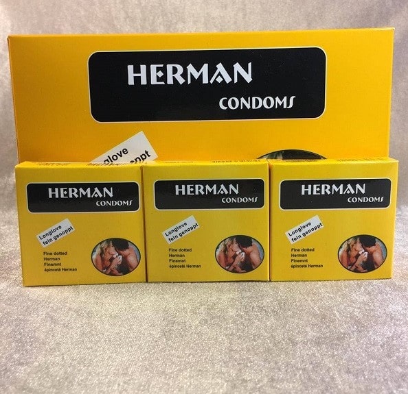 Bao cao su Herman cho nhà nghỉ 144 hộp