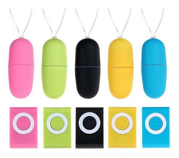 Trứng rung không dây mini MP3 nhiều màu sắc thời trang