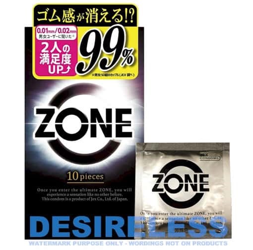 Bao cao su Jex Zone 0.01 siêu mỏng Nhật Bản chính hãng