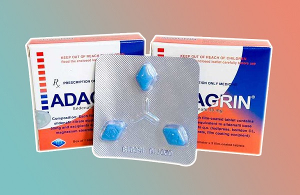 Thuốc cường dương Adagrin 50mg chống xuất tinh sớm hiệu quả
