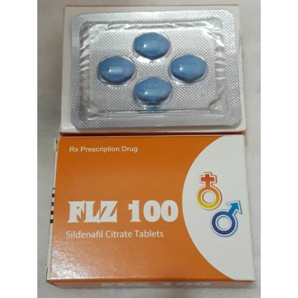 Thuốc chống xuất tinh sớm, hỗ trợ sinh lý Ấn Độ FLZ 100mg hộp 4 viên