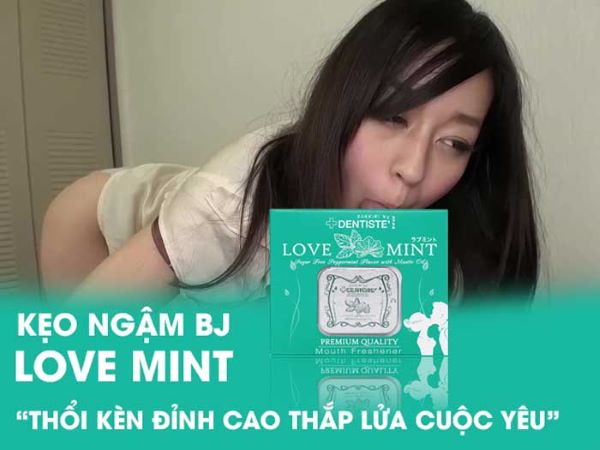 Kẹo ngậm BJ Love Mint Thái Lan